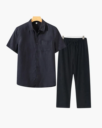 Linen Shirt and Trouser Set