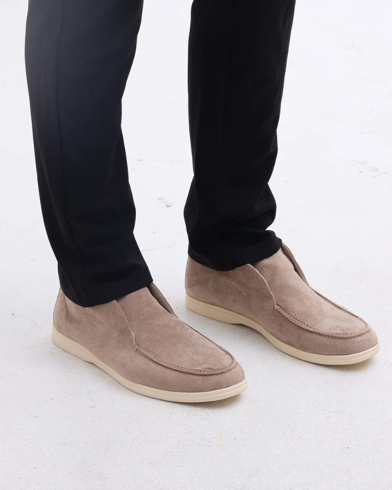 Suede Loafers