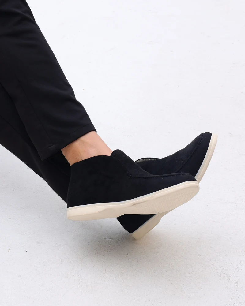 Suede Loafers