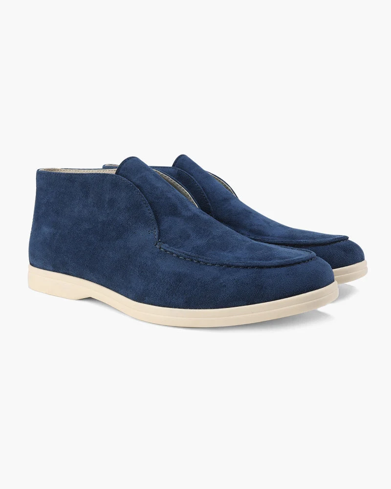 Suede Loafers