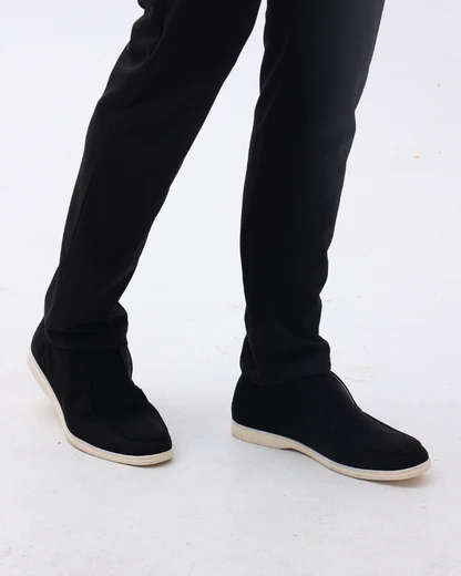 Suede Loafers