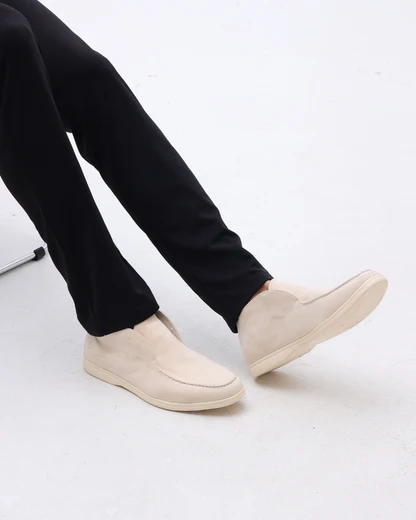 Suede Loafers