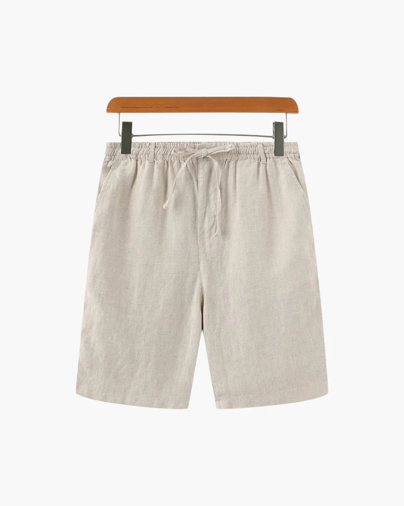 Linen Drawstring Shorts