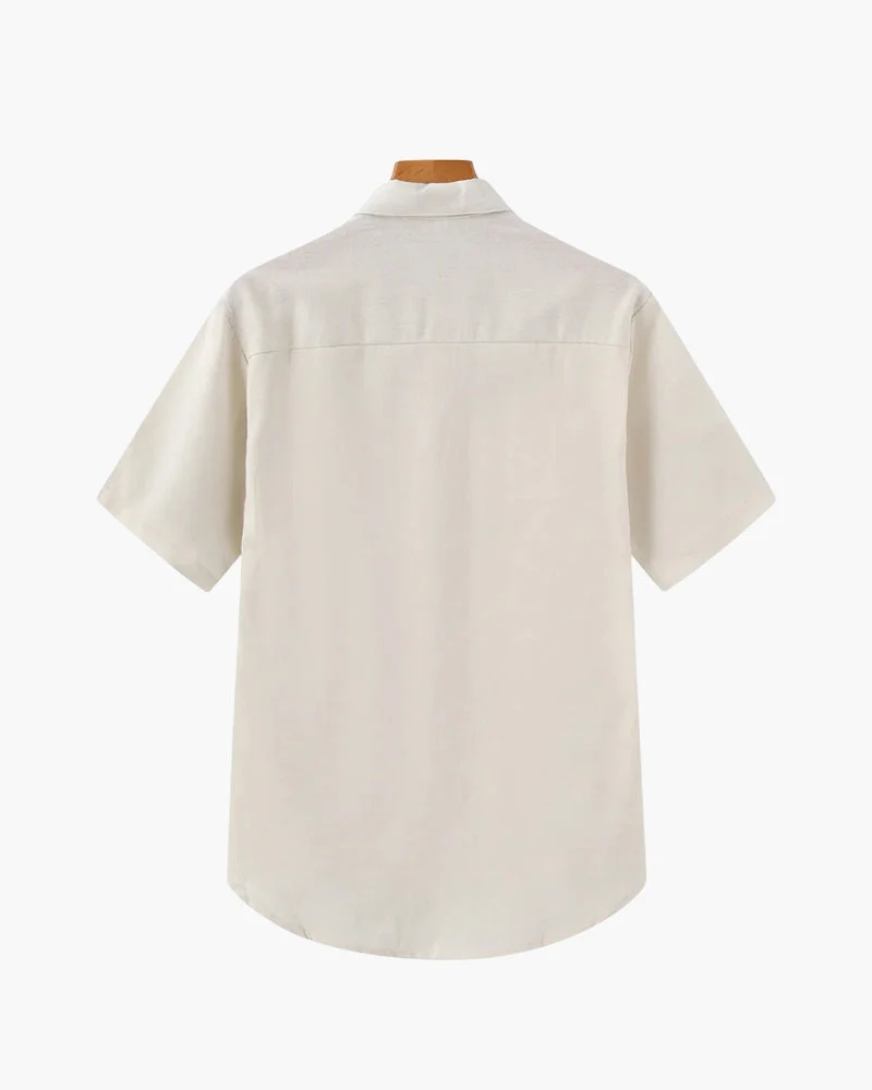 Oversized Linen Polo