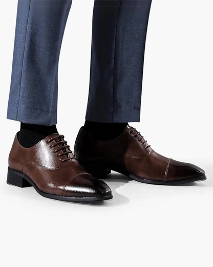 Leather Stitched Loafers