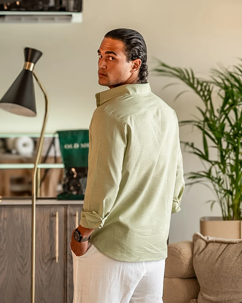 Linen Long Sleeve Shirt