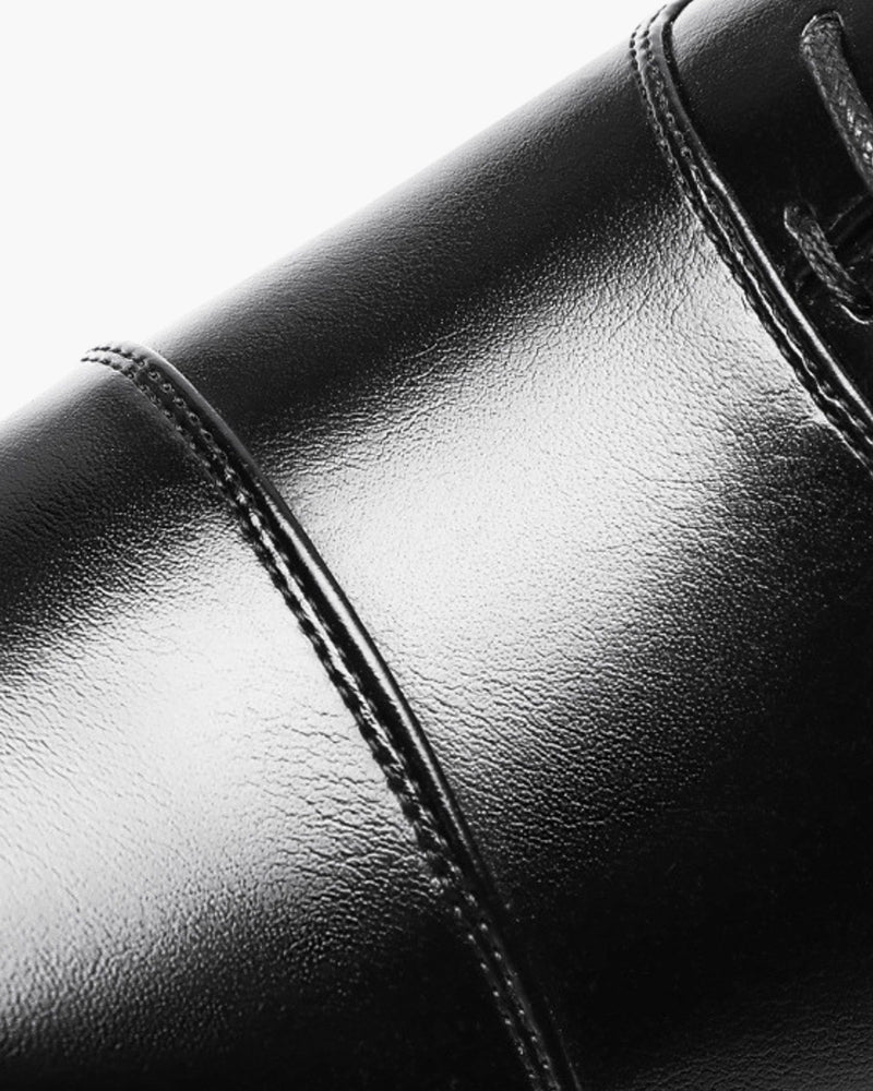 Leather Stitched Loafers
