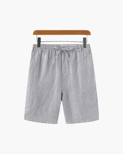 Linen Drawstring Shorts