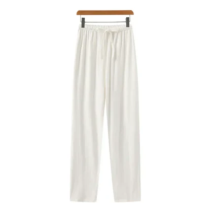 Slim Fit Linen Trousers