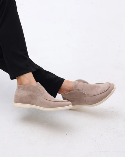 Suede Loafers