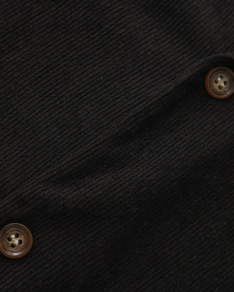 Corduroy Shirt and Shorts Set