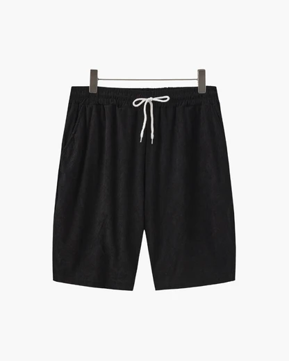 Corduroy Shirt and Shorts Set