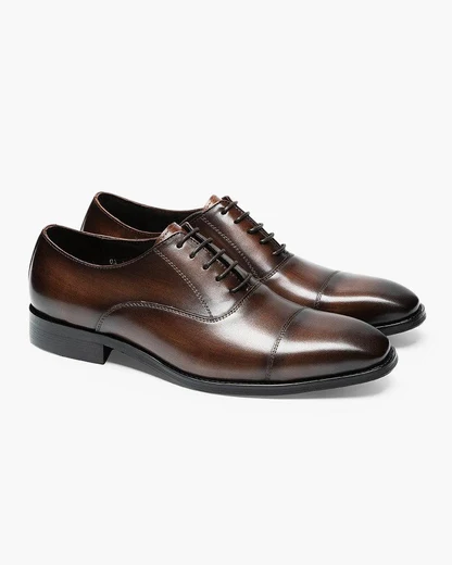 Leather Stitched Loafers