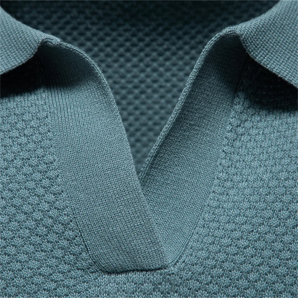 Jacquard Knit Polo