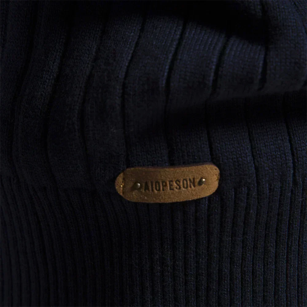 Zip-Up Knit Jumper