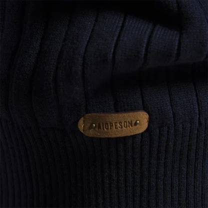Zip-Up Knit Jumper