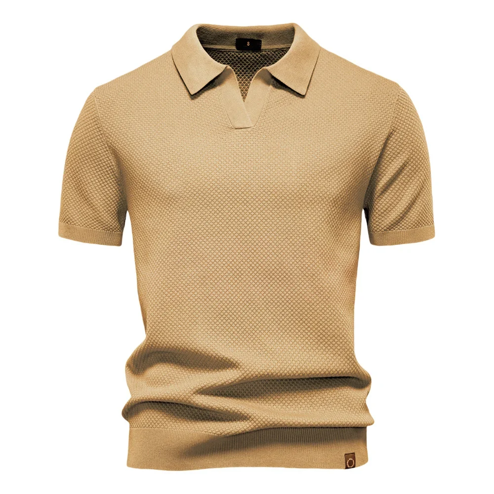 Jacquard Knit Polo