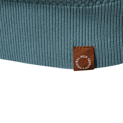 Jacquard Knit Polo Shirt