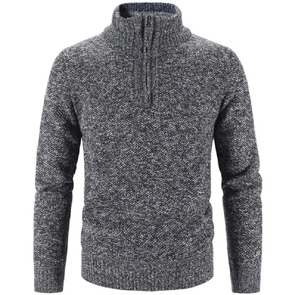 Half Zip Knit Jumper