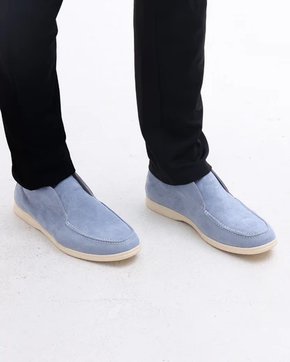 Suede Loafers